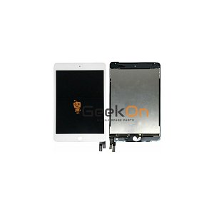 Οθόνη LCD και Μηχανισμός Αφής για Apple iPad Mini 4 A1538 / A1550 Λευκό