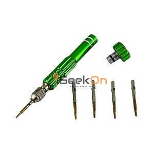 Σετ κατσαβίδι Πράσινο με άκρες για iPhone 4/5/6 &amp; Smartphones