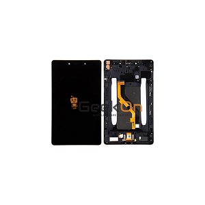 Γνήσια Οθόνη LCD Και Μηχανισμός Αφής Με Πλαίσιο για Samsung Galaxy TAB A 8.0 2019 LTE T295 GH81-17178A Black (Service Pack)