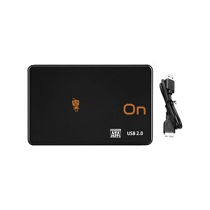 Εξωτερική Θήκη Σκληρού Δίσκου - External Case HD Serial ATA 2.5'' USB 2.0 Μαύρο