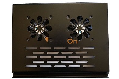 USB Βάση Laptop Αλουμινίου με 2 ανεμιστήρες YL-003