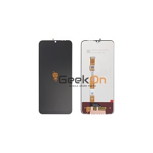 Οθόνη με Μηχανισμό Αφής / LCD with Touch Screen για Vivo Y16 / Y21 / Y21S V2204 V2214 Black