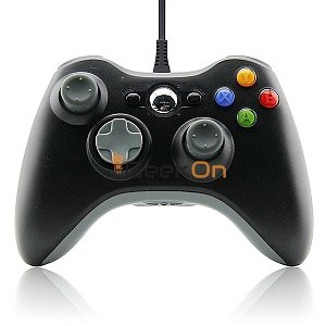 Ενσύρματο χειριστήριο για XBOX 360 Μαύρο