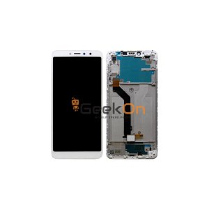 Οθόνη LCD Με Μηχανισμό Αφής Και Πλαίσιο Για Xiaomi Redmi S2 Λευκό