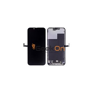 Γνήσια Οθόνη με Μηχανισμό Αφής / LCD with Touch Screen για iPhone 13 Pro Μαύρο (Service Pack) (cannot be calibrated iOS18)