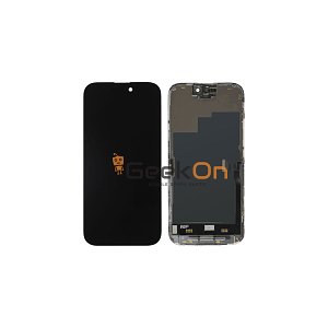 Γνήσια Οθόνη με Μηχανισμό Αφής / LCD with Touch Screen για iPhone 15 Pro Max Μαύρο (Service Pack) (cannot be calibrated iOS18)