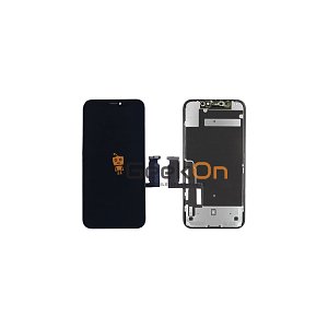 Γνήσια Οθόνη με Μηχανισμό Αφής / LCD with Touch Screen για iPhone 11 Μαύρο (Service Pack) (cannot be calibrated iOS18)