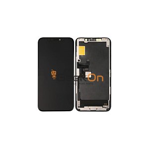 Γνήσια Οθόνη με Μηχανισμό Αφής / LCD with Touch Screen για iPhone 11 Pro Μαύρο (Service Pack) (cannot be calibrated iOS18)