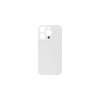 Πίσω Καπάκι / Back Cover Glass για Apple iPhone 14 Pro Silver