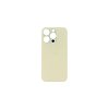 Πίσω Καπάκι / Back Cover Glass για Apple iPhone 14 Pro Gold