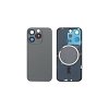 Full Back Cover Magsafe Magnet / Πίσω καπάκι Για iPhone 15 Pro Black Titanium