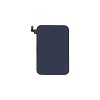 Back Cover / Πίσω Καπάκι Με Magnetism Ring + Metal Plate + Wireless Charger Chip Για iPhone 17 Pro Deep Blue