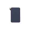 Back Cover / Πίσω Καπάκι Με Magnetism Ring + Metal Plate + Wireless Charger Chip Για iPhone 17 Pro Max Deep Blue