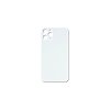 Back Cover Glass Για Apple Iphone 11 Pro Ασημένιο