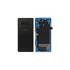 Γνήσιο Πίσω Καπάκι με Τζαμάκι Κάμερας για Samsung Galaxy S10 Plus G975 GH82-18867A Ceramic Black (Service Pack)