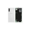 Γνήσιο Πίσω Καπάκι με Τζαμάκι Κάμερας για Samsung Galaxy Note 10 SM-N970F GH82-20528B White (Service Pack)