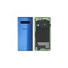 Γνήσιο Πίσω Καπάκι με Τζαμάκι Κάμερας για Samsung Galaxy S10 Duos G973F GH82-18381C Blue (Service Pack)