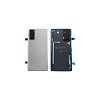 Γνήσιο Πίσω Καπάκι με Τζαμάκι Κάμερας για Samsung Galaxy S20 FE 4G G780 GH82-24263B Cloud White (Service Pack)