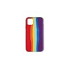 Θήκη Σιλικόνης Σκληρή για iPhone 11 Pro Max Rainbow Purple