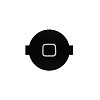 Κεντρικό Κουμπί / Home Button για iPhone 4 Μαύρο