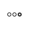 Τζαμάκι Κάμερας / Camera Glass Για Motorola Moto G51 5G XT2171 Black (Set 3pcs)