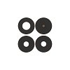 Τζαμάκι Κάμερας / Camera Glass Για Xiaomi Redmi Note 15 Pro 4G Black (Set 4pcs)