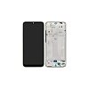 Γνήσια Οθόνη LCD και Μηχανισμός Αφής με Πλαίσιο για Xiaomi Mi A3 5603100090B6 Ασημί (Service Pack)