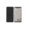 Γνήσια Οθόνη LCD και Μηχανισμός Αφής με Πλαίσιο για Samsung Galaxy A41 A415 GH82-22860A Μαύρο (Service Pack)