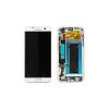 Γνήσια Οθόνη LCD Και Μηχανισμός Αφής Με Πλαίσιο Samsung Galaxy S7 Edge G935 GH97-18533D Λευκό (Service Pack)