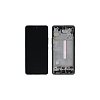 Γνήσια Οθόνη LCD Και Μηχανισμός Αφής Με Πλαίσιο για Samsung Galaxy A73 A736 GH82-28884A GH82-28686A Μαύρο (Service Pack)
