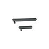 Κάλυμμα Θύρας Σετ 2 Τεμάχια  / USB Charging Port Dust Plug / Cover Flap για Sony Xperia Z3 Μαύρο