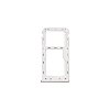 Υποδοχή κάρτας Dual SIM και SD Tray Για Meizu M6 Ασημί