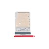 Υποδοχή κάρτας Dual SIM και Micro SD / Dual Sim Tray and SD Card για Samsung Galaxy S20 FE / S20 FE 5G / G780 / G781 Cloud Red