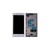 Οθόνη LCD και Μηχανισμός Αφης Με Πλαίσιο Για Sony X Compact F5321 Λευκό