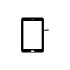 Μηχανισμός Αφής / Touch Screen για Samsung Galaxy Tab 3 Lite 7.0 T111 Μαύρο